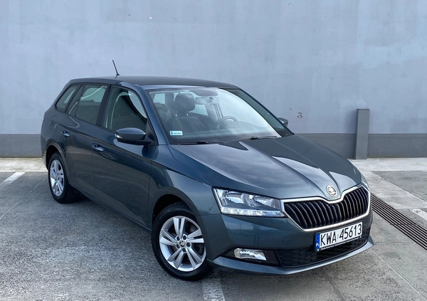 Skoda Fabia cena 48500 przebieg: 45567, rok produkcji 2019 z Kraków małe 781